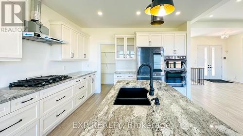 12 Hudson Drive, Brant, ON - Indoor Photo Showing Kitchen With Double Sink With Upgraded Kitchen