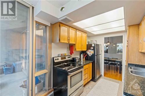 1902 - 530 Laurier Avenue W, Ottawa, ON - Indoor Photo Showing Kitchen With Double Sink