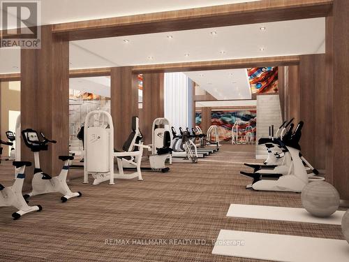 307 - 15 Queens Quay E, Toronto, ON - Indoor Photo Showing Gym Room