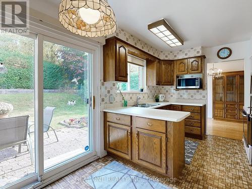 9 Lescon Road, Toronto, ON - Indoor Photo Showing Kitchen With Double Sink