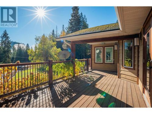 635 Highway 22 Highway, Rossland, BC - Outdoor With Deck Patio Veranda