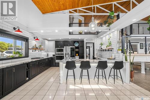 Pebble & Stone Acres, Lutheran Road, Martensville, Corman Park Rm No. 344, SK - Indoor Photo Showing Kitchen