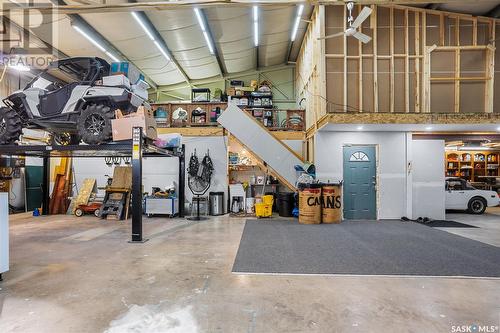 Pebble & Stone Acres, Lutheran Road, Martensville, Corman Park Rm No. 344, SK - Indoor Photo Showing Garage