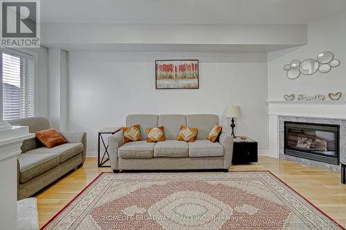 41 Davos Road, Vaughan, ON - Indoor Photo Showing Living Room With Fireplace