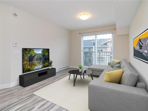 608-917 Avrill Rd, Langford, BC - Indoor Photo Showing Living Room