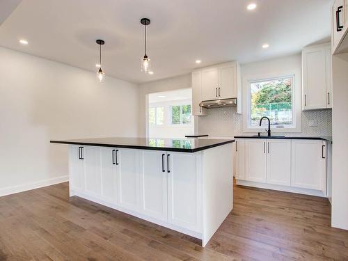 Kitchen - 203 Rue Desnoyers, Mont-Saint-Hilaire, QC - Indoor Photo Showing Kitchen With Upgraded Kitchen