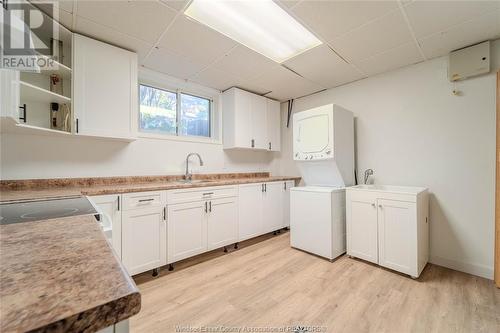 535 Gary Unit# Lower, Lasalle, ON - Indoor Photo Showing Laundry Room