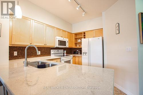 113 - 400 Romeo Street N, Stratford, ON - Indoor Photo Showing Kitchen With Double Sink