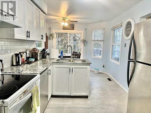 9 Maple Avenue, Asphodel-Norwood (Norwood), ON - Indoor Photo Showing Kitchen With Double Sink