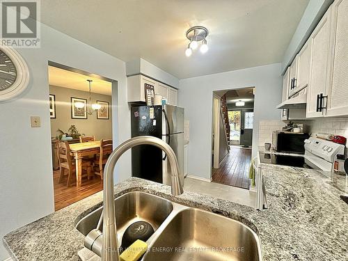 9 Maple Avenue, Asphodel-Norwood (Norwood), ON - Indoor Photo Showing Kitchen With Double Sink