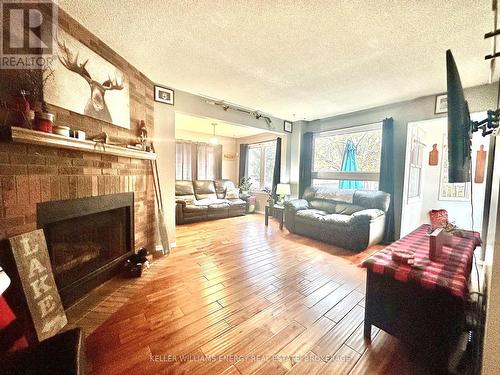 9 Maple Avenue, Asphodel-Norwood (Norwood), ON - Indoor Photo Showing Living Room With Fireplace