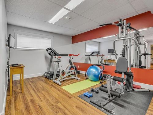 Salle familiale - 23 Rue Des Mitrelles, Québec (Beauport), QC - Indoor Photo Showing Gym Room