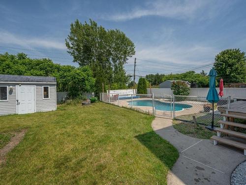 Backyard - 521 Rue De La Fredière, Saint-Jean-Sur-Richelieu, QC - Outdoor With In Ground Pool