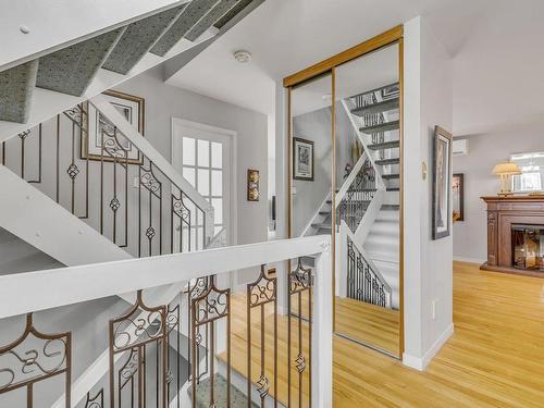 Hall - 14 Rue Du Fondeur, Lévis (Desjardins), QC - Indoor Photo Showing Other Room With Fireplace