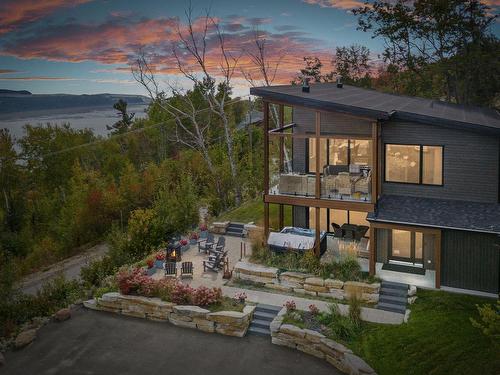 FaÃ§ade - 197 Ch. Du Domaine-Charlevoix, Les Éboulements, QC - Outdoor With View