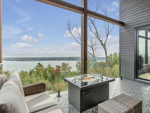 Balcon - 197 Ch. Du Domaine-Charlevoix, Les Éboulements, QC - Outdoor With Body Of Water With View With Exterior