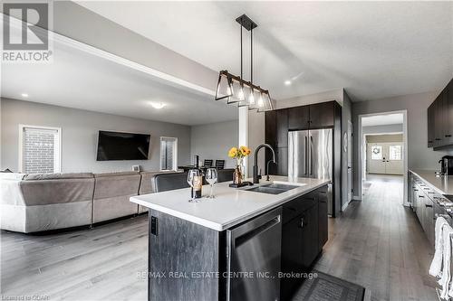 49 Keating Street, Guelph, ON - Indoor Photo Showing Kitchen With Stainless Steel Kitchen With Double Sink