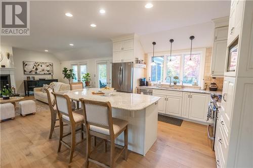 18537 Stonehouse Point Road, Cornwall, ON - Indoor With Fireplace