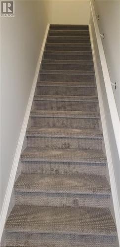 Stairs to the upper level bedrooms - 600 Victoria Street S Unit# 7, Kitchener, ON - Indoor Photo Showing Other Room