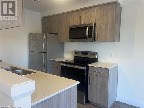 Kitchen - 600 Victoria Street S Unit# 7, Kitchener, ON - Indoor Photo Showing Kitchen With Stainless Steel Kitchen With Double Sink