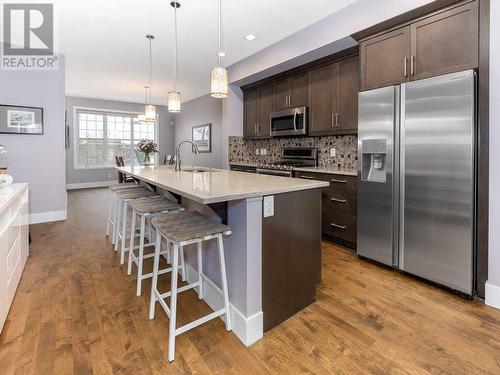 344 Quarry Park Boulevard Se, Calgary, AB - Indoor Photo Showing Kitchen With Stainless Steel Kitchen With Upgraded Kitchen