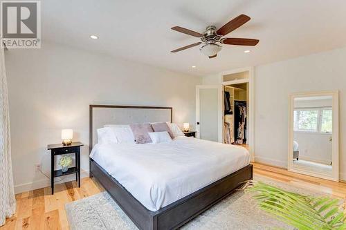 72 Canova Road Sw, Calgary, AB - Indoor Photo Showing Bedroom