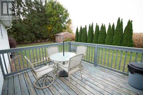 25488 Lindsay Road, Dresden, ON - Outdoor With Deck Patio Veranda With Exterior