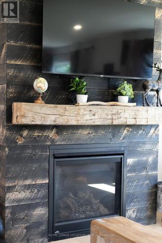 44 Parker Street W, Meaford, ON - Indoor Photo Showing Living Room With Fireplace