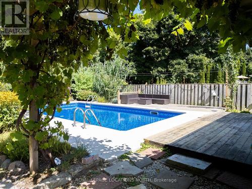 44 Parker Street W, Meaford, ON - Outdoor With In Ground Pool With Backyard