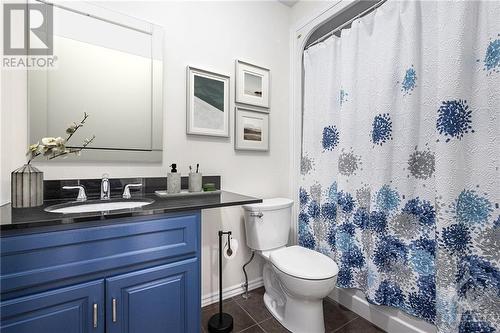 Bathroom virtually staged - 456 North Street, Winchester, ON - Indoor Photo Showing Bathroom