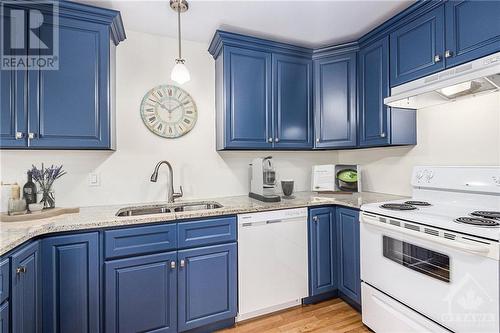 Kitchen virtually staged - 456 North Street, Winchester, ON - Indoor Photo Showing Kitchen With Double Sink