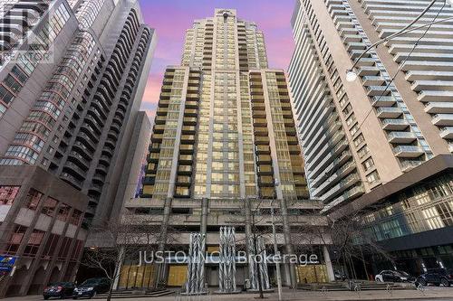 1108 - 750 Bay Street, Toronto, ON - Outdoor With Balcony With Facade