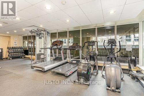 1108 - 750 Bay Street, Toronto, ON - Indoor Photo Showing Gym Room