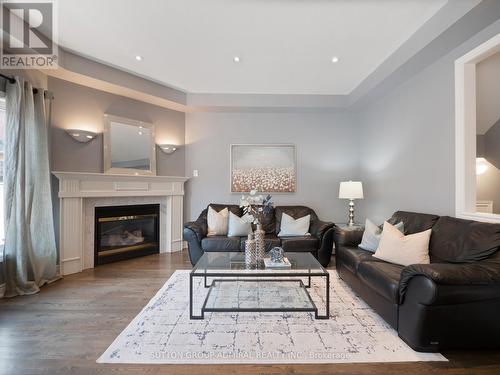 54 Saint Victor Drive, Vaughan, ON - Indoor Photo Showing Living Room With Fireplace