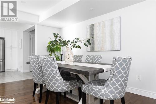 74 Fieldstream Chase, Bracebridge, ON - Indoor Photo Showing Dining Room