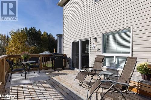 74 Fieldstream Chase, Bracebridge, ON - Outdoor With Deck Patio Veranda With Exterior