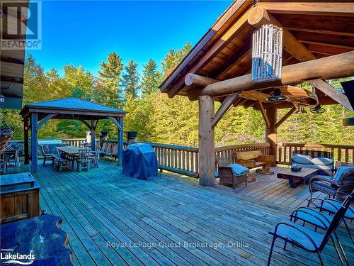 1400 Chemin Du Loup Road, Tiny, ON - Outdoor With Deck Patio Veranda With Exterior