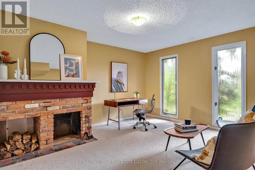 1 Montague Court, Peterborough (Monaghan), ON - Indoor Photo Showing Other Room With Fireplace