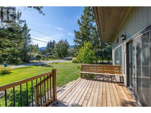 4661 Columere Road, Fairmont Hot Springs, BC - Outdoor With Deck Patio Veranda