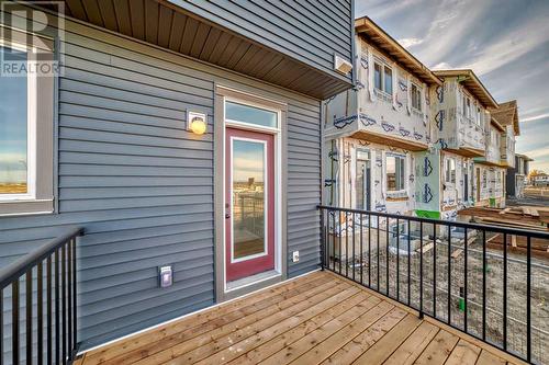 371 Sora Boulevard Se, Calgary, AB - Outdoor With Deck Patio Veranda With Exterior