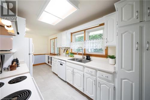 69 Elm Street, Simcoe, ON - Indoor Photo Showing Kitchen With Double Sink