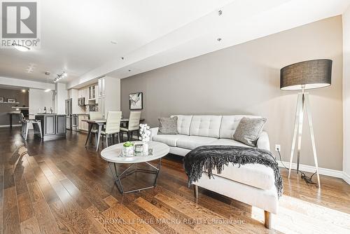 208 - 34 Plains Road E, Burlington, ON - Indoor Photo Showing Living Room