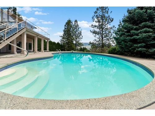 947 Purcell Court, Kelowna, BC - Outdoor With In Ground Pool With Backyard