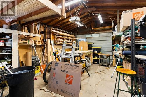 3408 Mason Avenue, Regina, SK - Indoor Photo Showing Garage