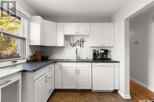 3408 Mason Avenue, Regina, SK - Indoor Photo Showing Kitchen With Double Sink