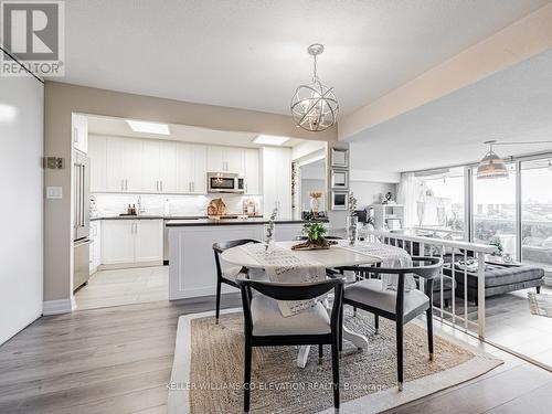 1608 - 260 Scarlett Road, Toronto, ON - Indoor Photo Showing Dining Room