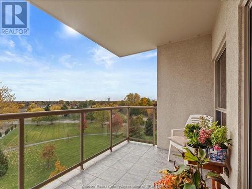 325 Village Grove Unit# 506, Tecumseh, ON - Outdoor With Balcony With View With Exterior