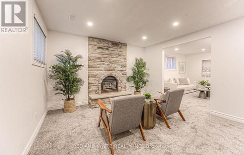 351 Thorncrest Drive, Waterloo, ON - Indoor With Fireplace