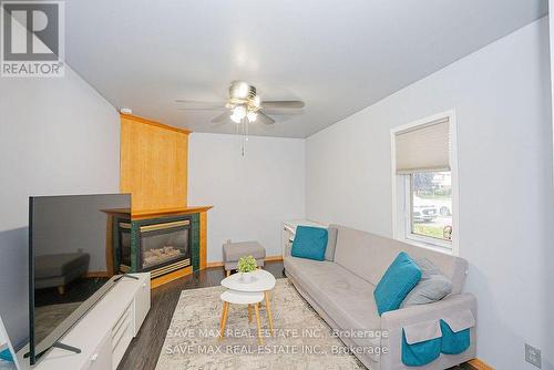 181 Sunforest Drive, Brampton, ON - Indoor Photo Showing Living Room With Fireplace