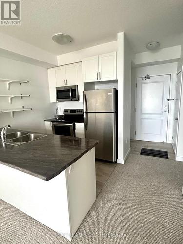 436 - 101 Shoreview Place, Hamilton, ON - Indoor Photo Showing Kitchen With Stainless Steel Kitchen With Double Sink